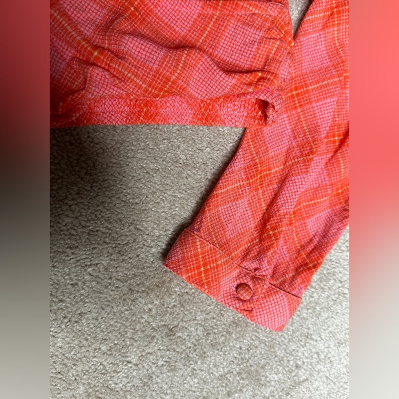 Nordstrom BP plaid crop top - L - Picture 6 of 7